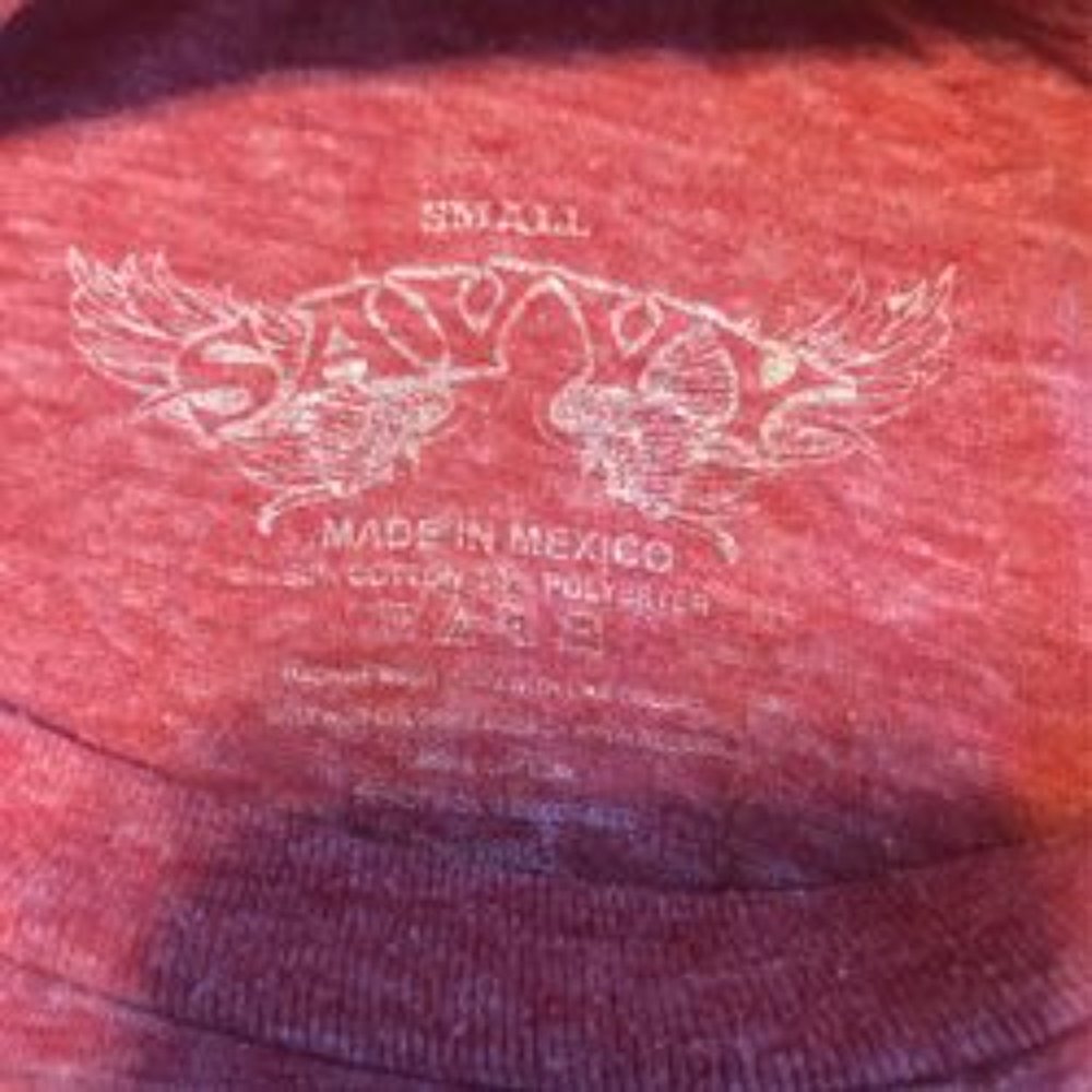 Dr. Pepper Soda Savvy brand Retro Red Short Sleeve T-shirt Size Small - Picture 3 of 3